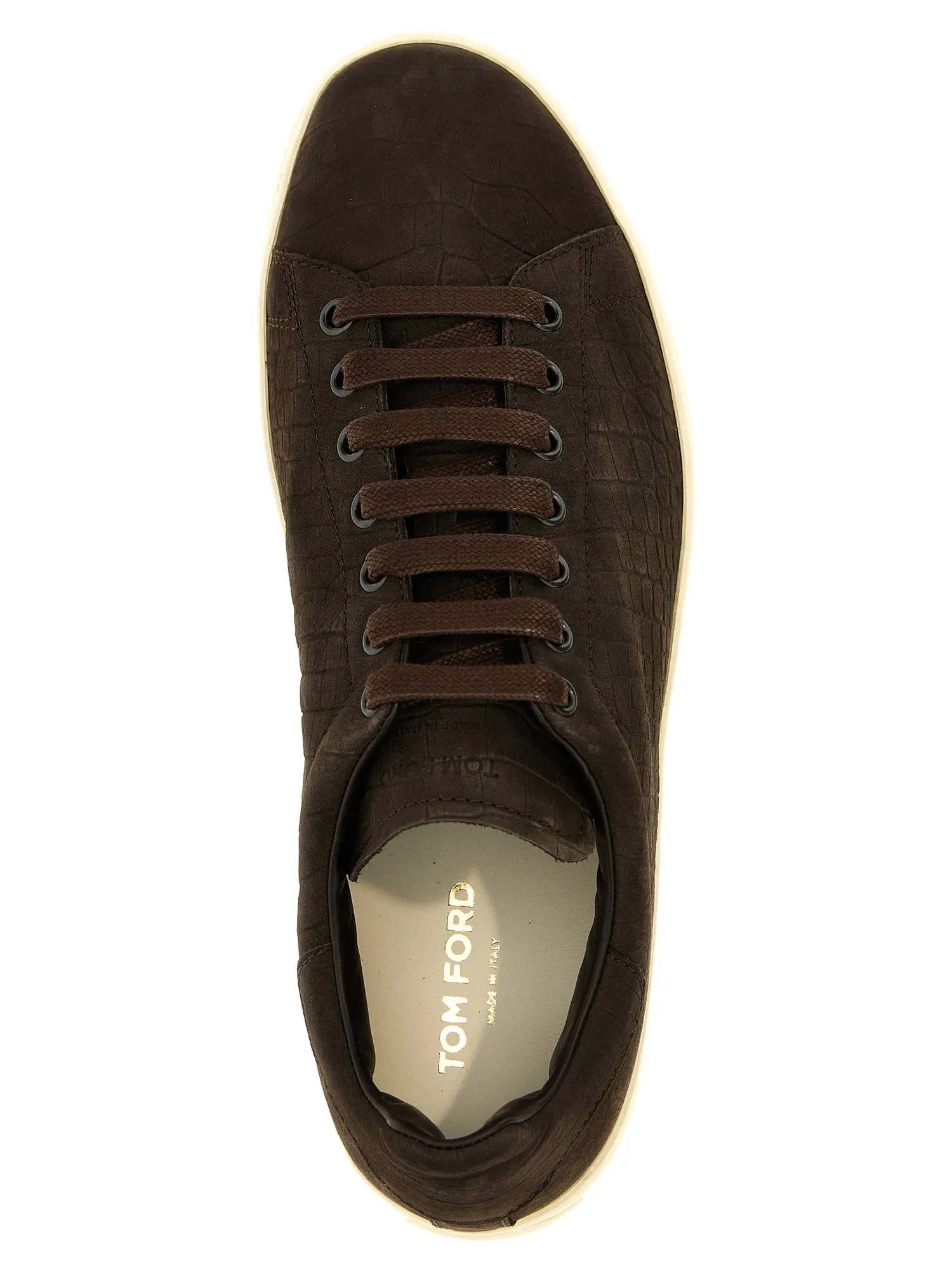 Tom Ford    Tom Ford Coconut Nubuk Sneakers