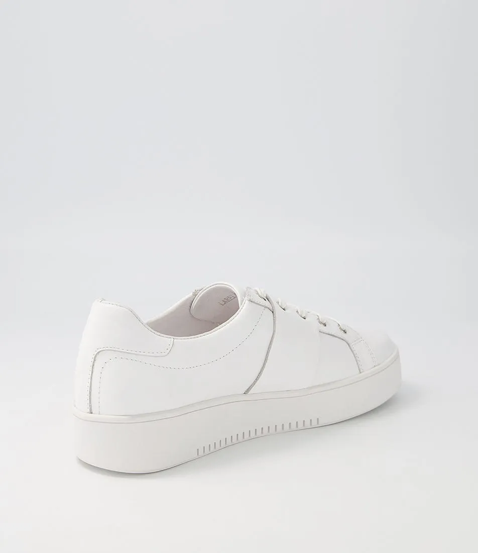 TOP END Laredo White Leather Sneakers