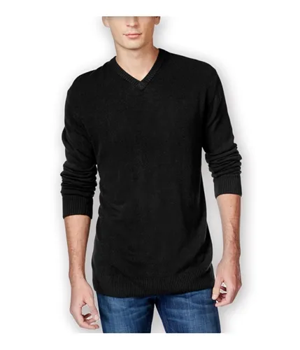 Tricots St Raphael Mens Solid Textured Chest Pullover Sweater, TW1