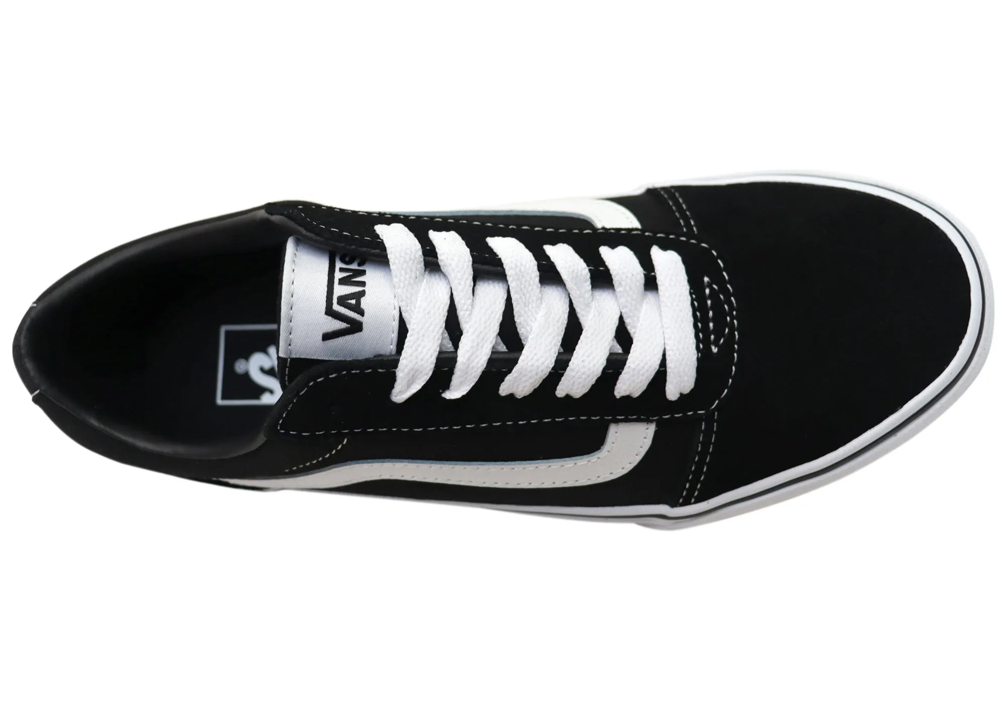 Vans Mens Ward Comfortable Lace Up Sneakers