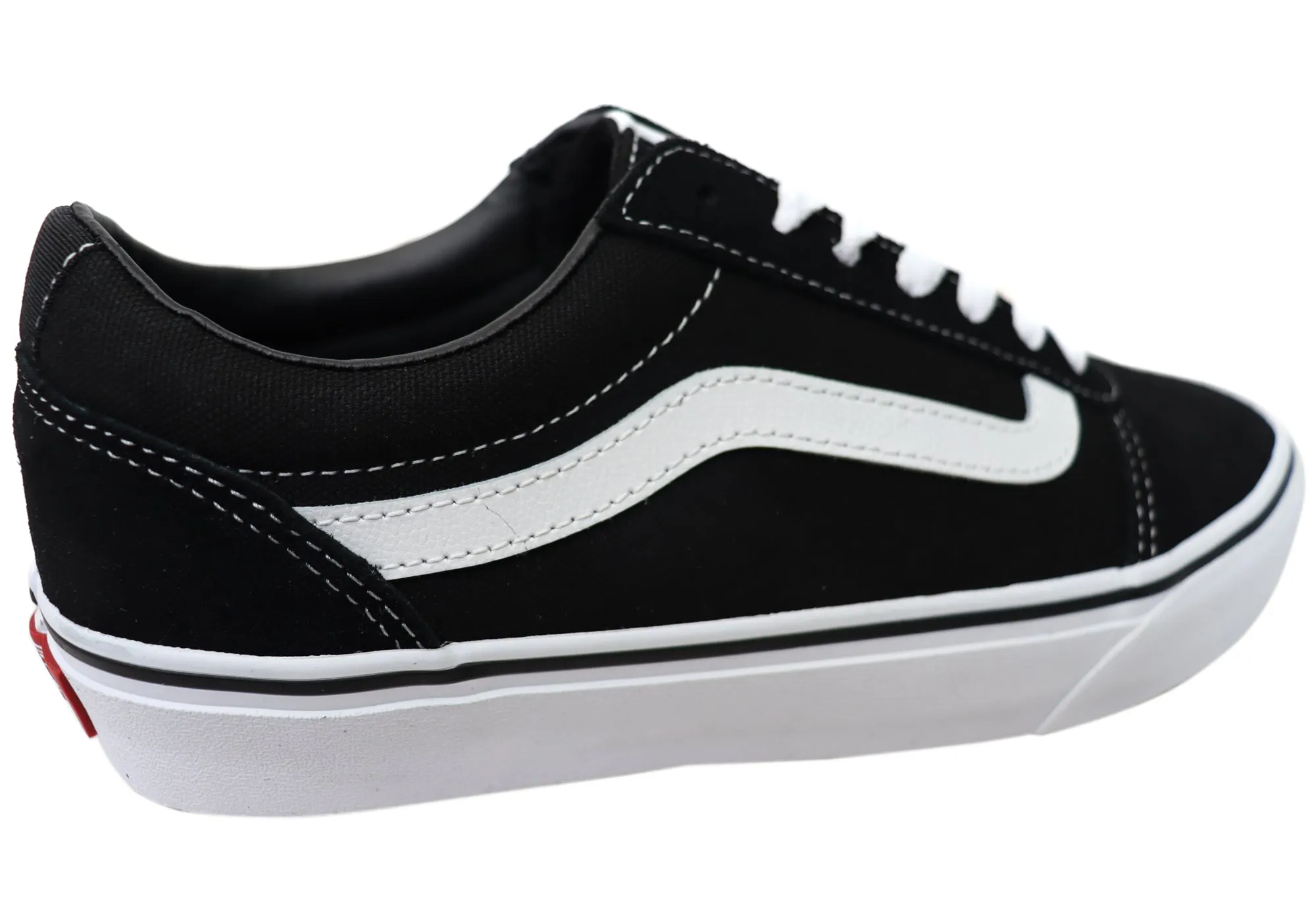 Vans Mens Ward Comfortable Lace Up Sneakers