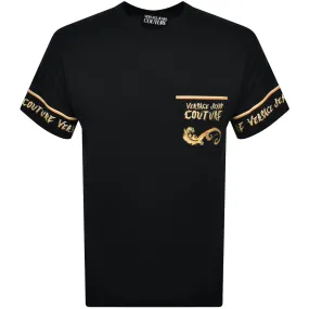 Versace Jeans Couture Regular Fit T Shirt Black