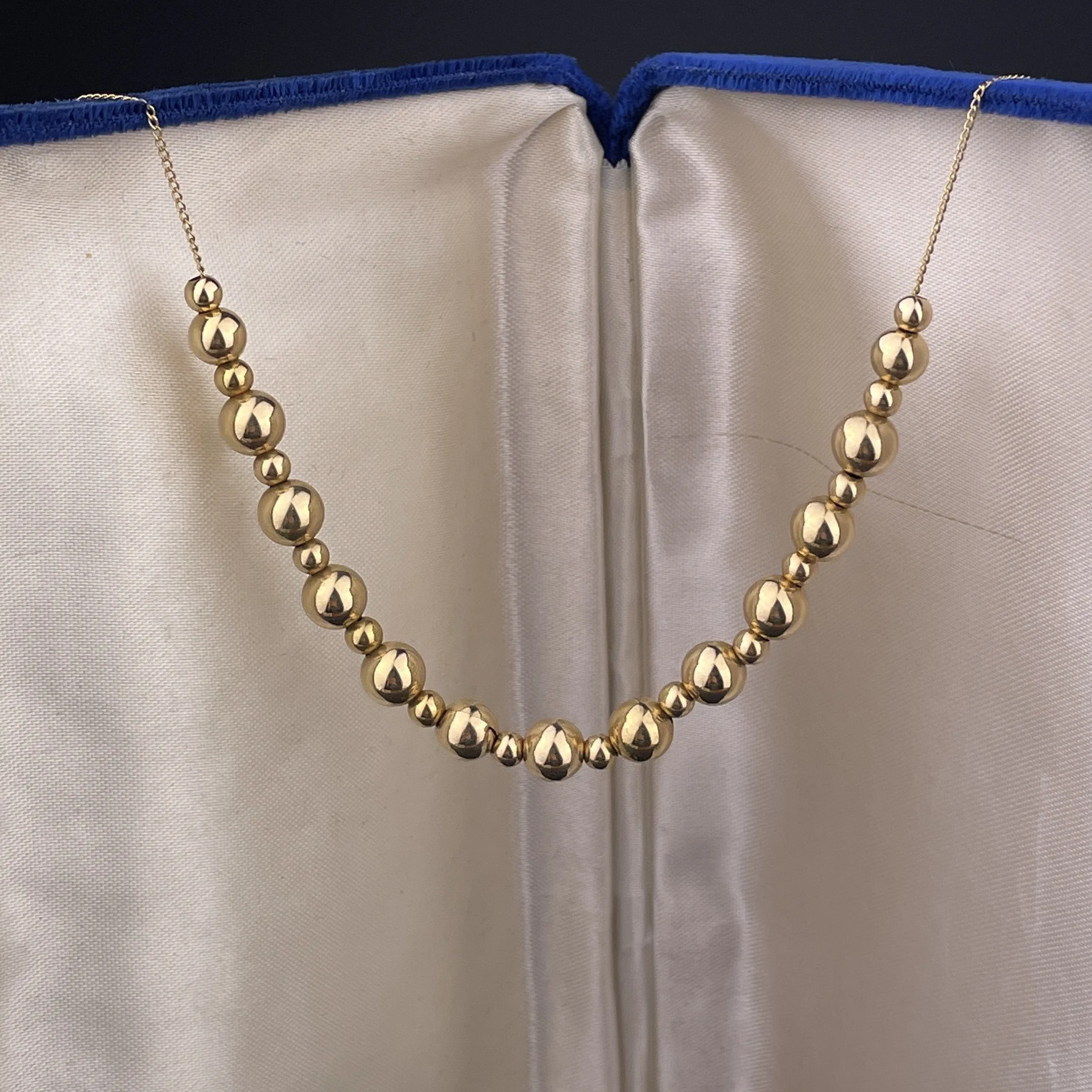 Vintage Add a Bead 14K Gold Necklace - On Hold