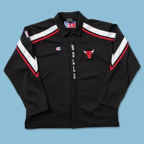 Vintage Champion Chicago Bulls Warm Up Jacket XLarge