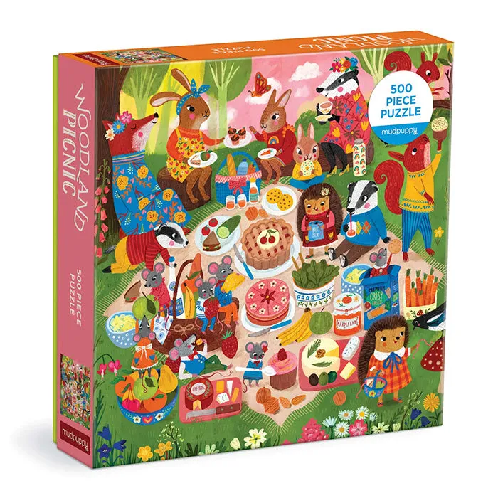 Woodland Picnic Jigsaw Puzzle