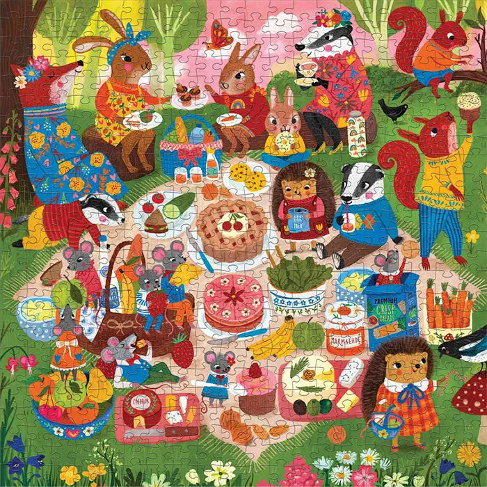 Woodland Picnic Jigsaw Puzzle