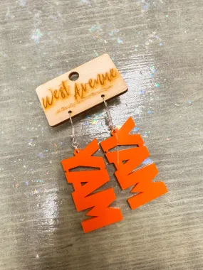 Yam Earrings