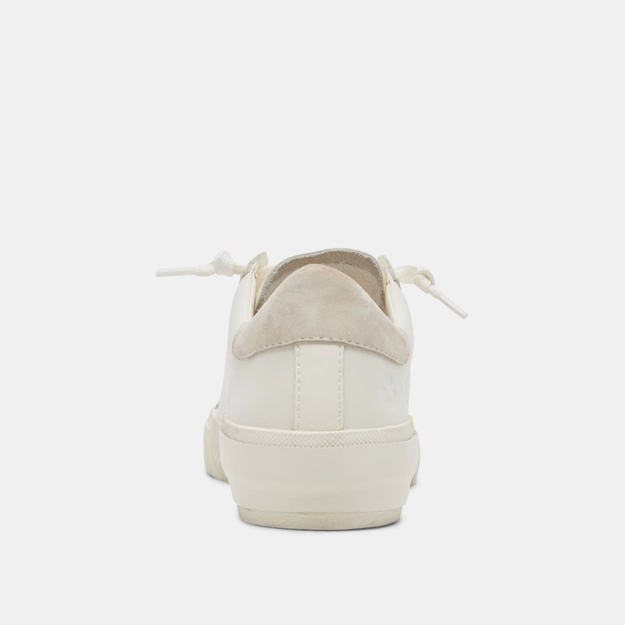 ZINA 360 SNEAKERS WHITE NATURAL RECYCLED LEATHER