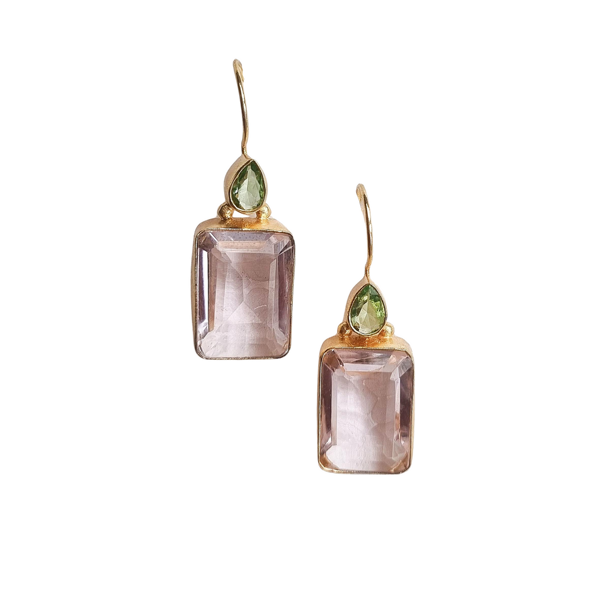 Zoda - Raquel Gem Earring - Pink