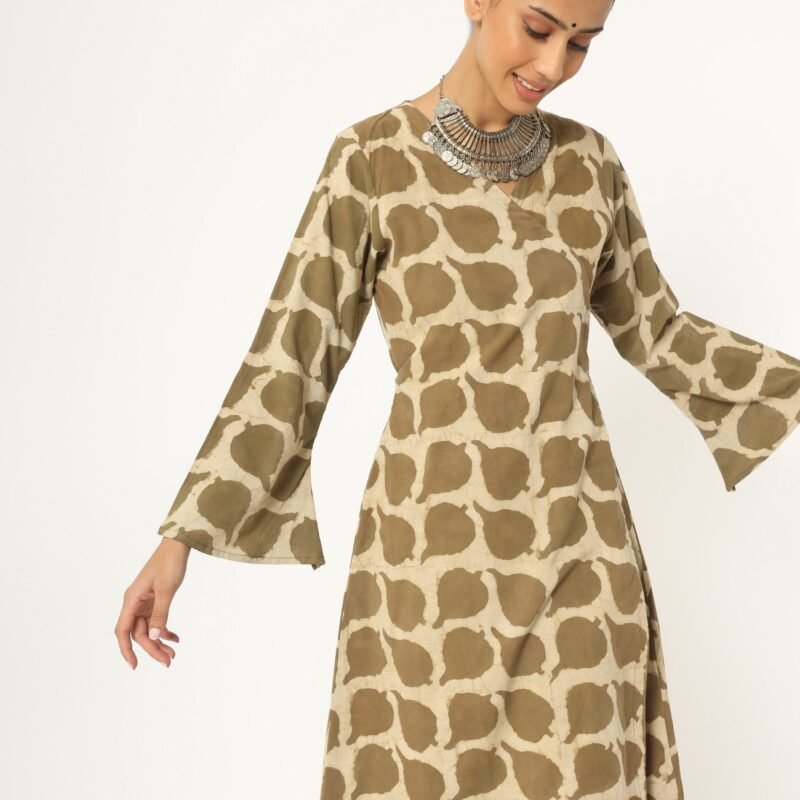 Nature Inspired Wrap Dress